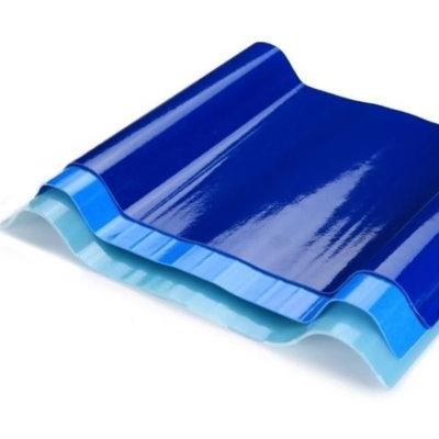 Panneaux de toiture en fibre de verre de longueur 720-1130 mm de largeur personnalisables avec une excellente résistance à la corrosion