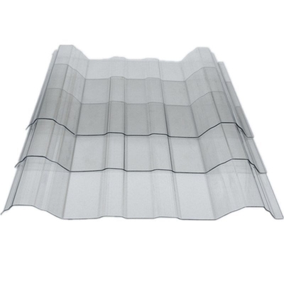 T840 Lamines ondulées Polycarbonate feuille de polycarbonate plastique durable PC Matériau durable emballage poids brut 2 000 kg