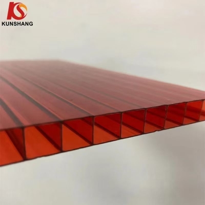 Lamina anti-UV De Policarbonato Verrière de serre Polycarbonate feuille creuse en 35,00cm * 30,00cm * 15,00cm Taille du paquet