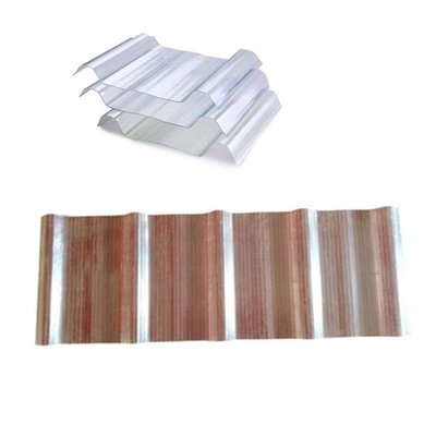 Économies Carreaux de toiture en polymère renforcés de fibres de verre Plaque de toiture en FRP avec une longueur personnalisée Fabriqué à la demande des clients