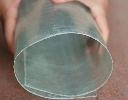 Protégé contre les UV, des carreaux de tôle de toiture en FRP transparents ondulés légers pour des applications personnalisées