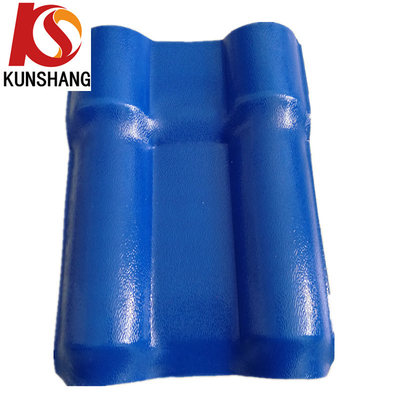 Panneau de toiture en PVC en résine synthétique espagnole bleu anti-âge