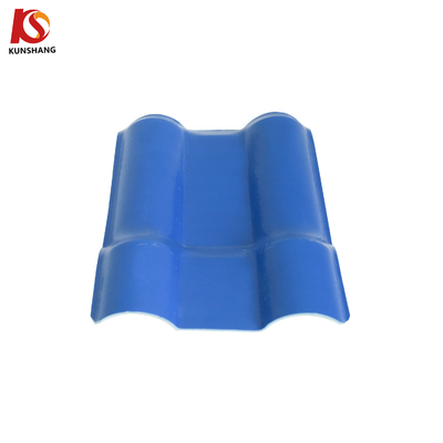 Panneau de toiture en PVC en résine synthétique espagnole bleu anti-âge
