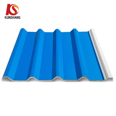 10 mm d'épaisseur Isolation thermique haute ondulation PVC ondulée