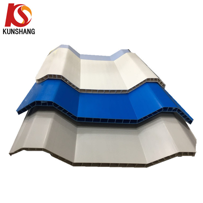 10 mm d'épaisseur Isolation thermique haute ondulation PVC ondulée