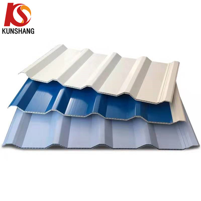 10 mm d'épaisseur Isolation thermique haute ondulation PVC ondulée
