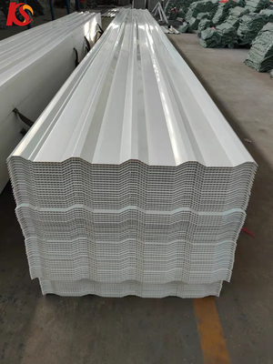 T930mm Isolation thermique haute ondulation en PVC en carton ondulé